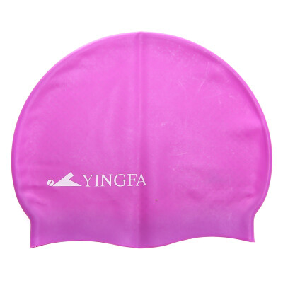 

YINGFA swimming cap pure color silicone non-slip particles men and women general adult swimming cap