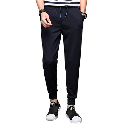 

GLO-STORY Мужские брюки Мужские Slim Slim Брюки Модные брюки Мужские LWK71301 Blue L
