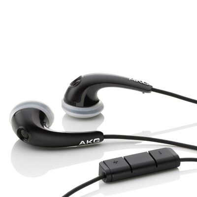 

AKG K318 в наушники-вкладыши стерео музыки гарнитура наушники черный Apple, телефонные звонки