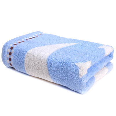 

Matte LOFTEX exports of Australian products cotton jacquard embroidery couple children cotton innocent bear bath towel yellow 70 140cm 370g article