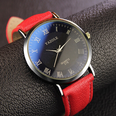 

Simple pointer type needle buckle round men and women fashion business couple watches YZL0529TH-2