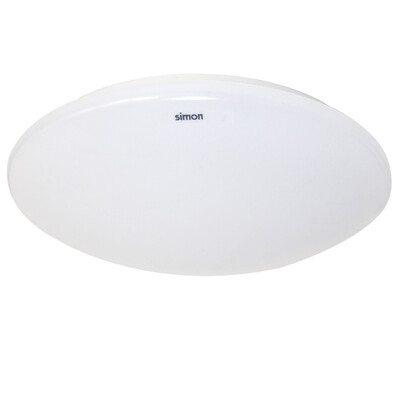 

Simon SIMON LED ceiling lamp kitchen&toilet balcony entrance light 10W white white all white