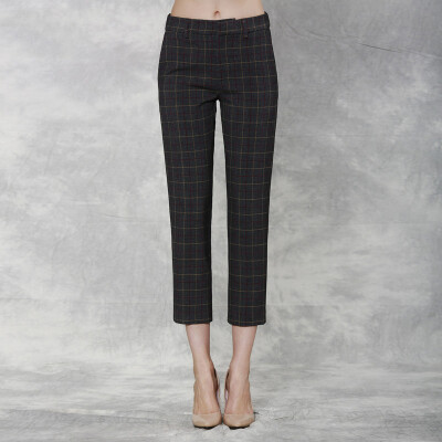 

Marc Rebecca (Marc Rebecca) 9 points pants pants pants pants suit pants women spring and autumn Slim thin pencil pants 72002K gray grid  code