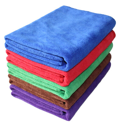 

Car kiss 5 pieces of fine fiber towel towel (thick type 60CM * 40CM) red / green / blue / coffee color / purple