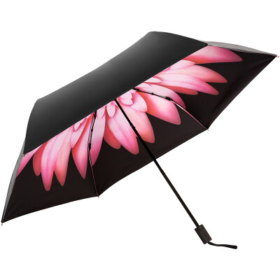 

Paradise umbrella full blackout vinyl UPF50 carbon fiber bone ultra light 30 sun umbrella umbrella 31809E pink