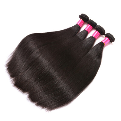 

Cheap Malaysian Virgin Hair Straight Human Hair 4 Bundles 7A Virgin Hair Bundle Female Star 100% Unprocessed Malaysian Straight Ha