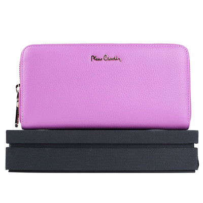 

Pierre Cardin pierrecardin ladies wallet Europe&the United States fashion long wallet wallet sweet lady large capacity clutch bag multi-function wallet CEA698121F purple