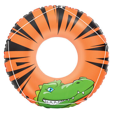 

Bestway Swimming Circle Adult Lifeboy 119CM (Safety Double Airway Structure, Safe Drawstring Design for Adults) 36108