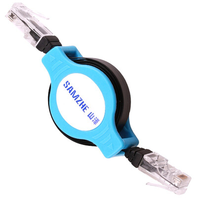 

Shanze (SAMZHE) СМ-SS01 RJ45 выдвижной UTP кабель синего 1,5 м