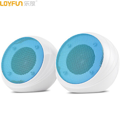 

Leo LOYFUN LF-806 20-channel mini USB computer speaker audio control notebook desktop audio blue