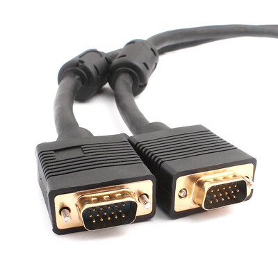 

Rui Fu (REVOFREE) CY158 HD VGA кабель компьютер телевизор монитор видео линия проекция сигнальная линия 3 +9 сердечник двойное магнитное кольцо 5 метров