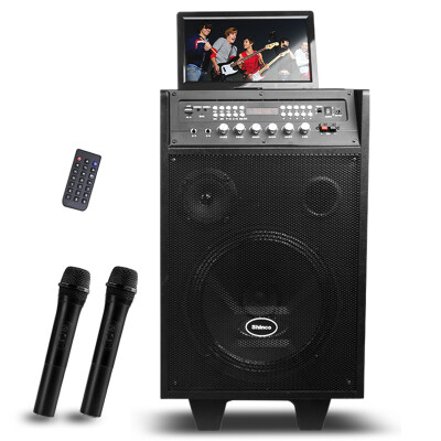 

Shinco S28 10-inch square dance audio video stick speaker outdoor mobile charging song with 10-inch display dual microphone