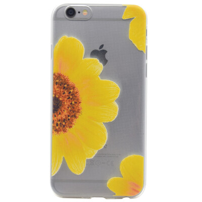 

Sunflower Pattern Soft Thin TPU Rubber Silicone Gel Case Cover for IPHONE 6 PLUS/6S PLUS