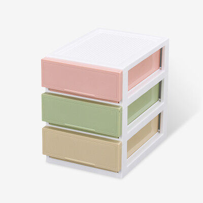 

Handsome desktop storage storage box self-operated plastic multi-layer drawer-style jewelry finishing box cosmetics small cabinet horse card dragon two-tier trumpet SL17043C