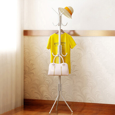 

Mercure guest fashion creative coat rack bedroom living room hanger floor stand white