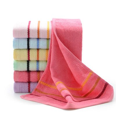 

Bamboo bamboo fiber towel soft absorbent bamboo charcoal face wash towel color section yellow