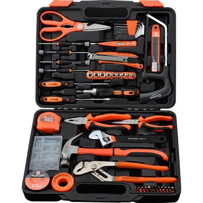 

Harden (Harden) home suit multi-functional German quality maintenance hardware tools set 63 sets of 511012