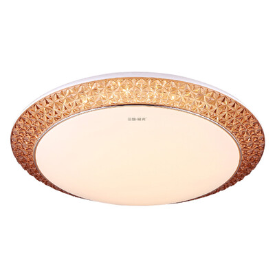 

Three male aurora led ceiling lamp balcony lamp aisle round modern simple bedroom lamp study lamp 5700K white light 24W rose gold