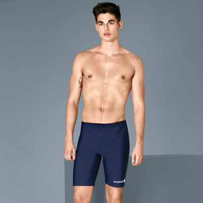

Vanden BALNEAIRE 50162-1 swim trunks hot swimsuits men&39s code professional sports five points angle beach pants horns ham blue oblique XL