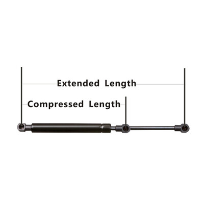 

2Qty Универсальная стойка поддержки амортизатора Spring Prop Length 16.00 "10.00" Force 35 lbs