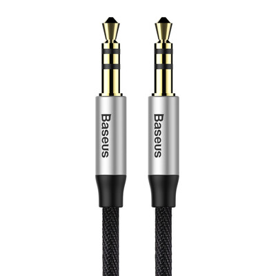 

Baseus AUX Audio cable 35mm port 1m Silver Black