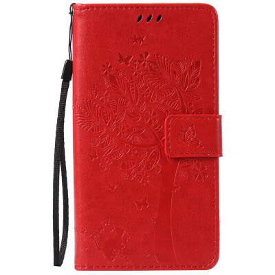 

Red Tree Design PU Leather Flip Cover Wallet Card Holder Case for SONY Z5 PLUS