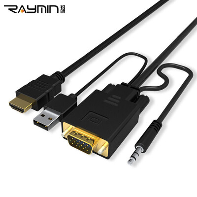 

Руи Мин RM9501 VGA в HDMI конвертер с аудио высокой четкости для 1080P HDCP