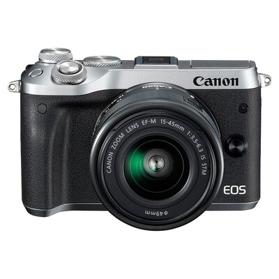

Canon (Canon) EOS М6 (15-45) микро-сменный объектив цифровой камеры серебристый