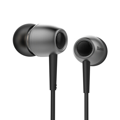 

Времена мышления (Baseus) EL-02 в наушники-вкладыши провод телефона гарнитура Тиран золото