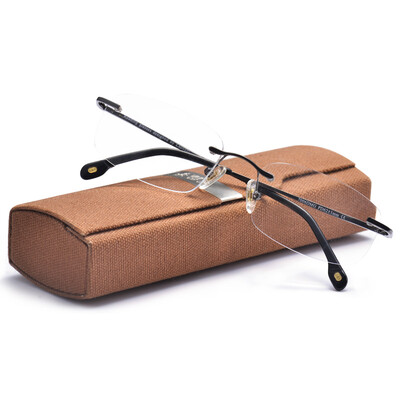 

Father LaoYeZi 7006 frameless resin reading glasses men&women models rifle single light 300 degrees