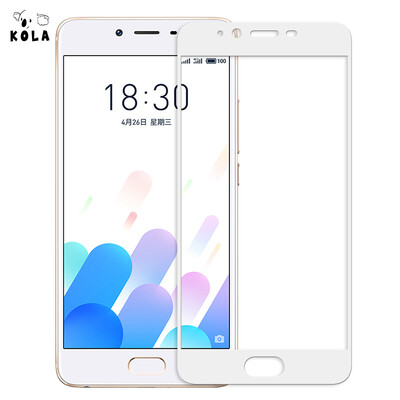 

KOLA Meizu Blue 09 закаленная пленка полноэкранный чехол мобильный телефон защитная пленка для очарования синего E2 белого