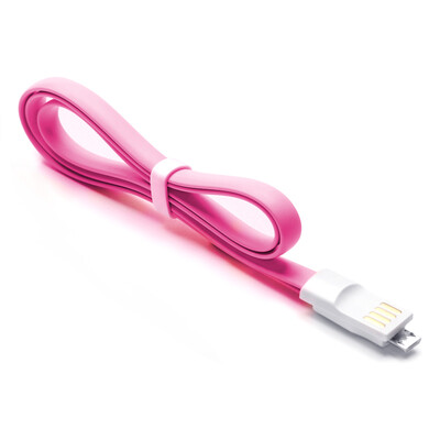 

Green rice (CHING MI) Colorful usb Andrews data cable phone charging line / ultra-thin copper 60cm gray