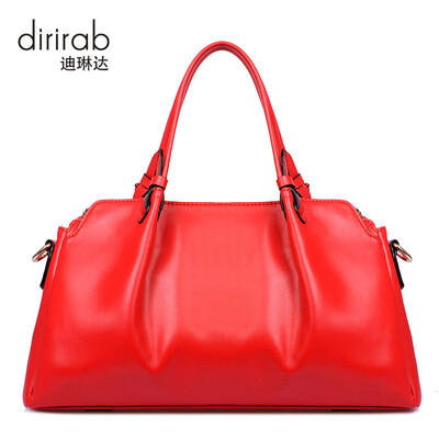 

Dirirab Genuine Leather Women's Handbag Women's New Soft Leather Shoulder Skirt