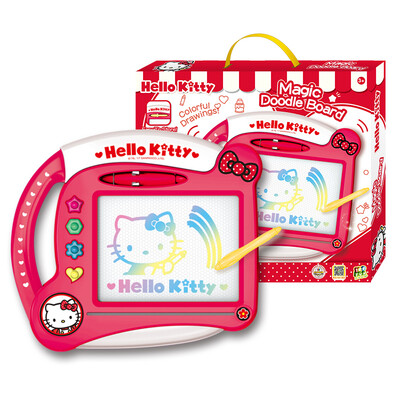 

Hello Kitty (Hello Kitty) Детский рисунок магнитный Альбом Мои таблетки чертежной доске детские игрушки 1-3 лет дети цвет граффити доска KT-8516