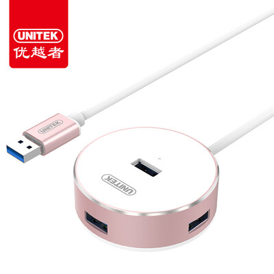 

Улучшенный человек (UNITEK) USB 2.0 высокоскоростного разветвитель вытащил четыре мульти-интерфейс 0,3 м многофункциональных портативный рабочего стола четыре концентратора HUB конвертера черного Y-2178BK