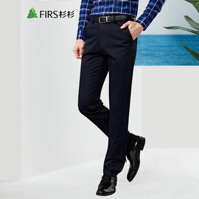 

Shanshan (FIRS) Men's soft fabric casual pants TFK6504008-1 black 82