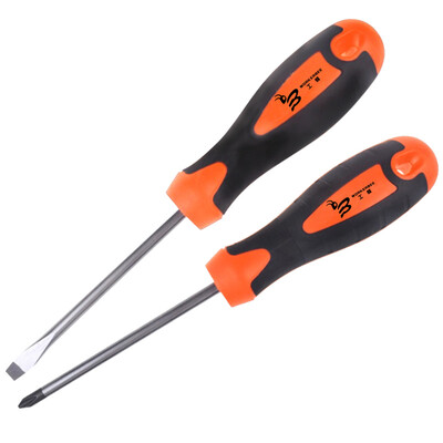

Worker bee WORKERBEE 2 piece set screwdriver set chrome vanadium steel screwdriver cross word double color non-slip handle screwdriver screwdriver combination magnetic cutter head