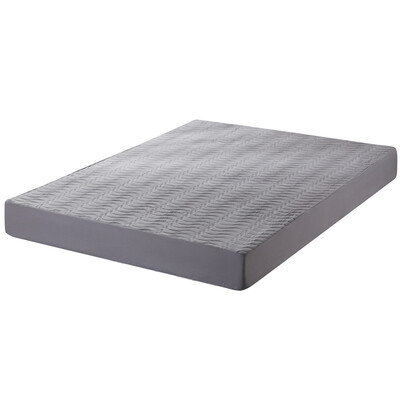 

Jiuzhou deer home textile bed single piece thickening cotton bedspreads bed sheets can be washed mattresses sets of non-slip mattresses protective cover sets of cotton bed matte gray 180x200cm