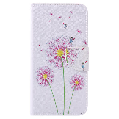 

Pink Dandelion Design PU Leather Flip Cover Wallet Card Holder Case for HUAWEI HONOR 5X