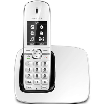 

Philips PHILIPS DCTG490 Digital Cordless Telephone Caller ID Digital Cordless Voice Signal Full Chinese Menu Handsfree White