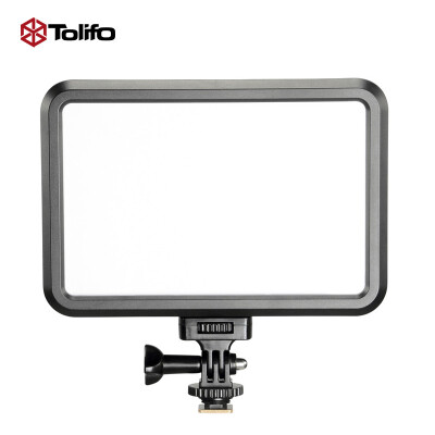 

TOLIFO Photo Studio PT-12B / 2cm Ультра тонкий светодиодный сверхяркий с возможностью затемнения на видеокамере с подсветкой для C