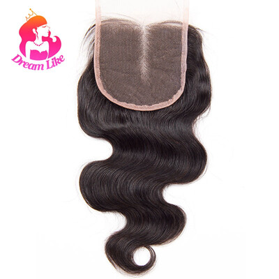 

100% Unprocessed Brazilian Body Wave With Closure 10A Brazilian Virgin Hair With Closure Affordable Body Wave Brazilian Hair