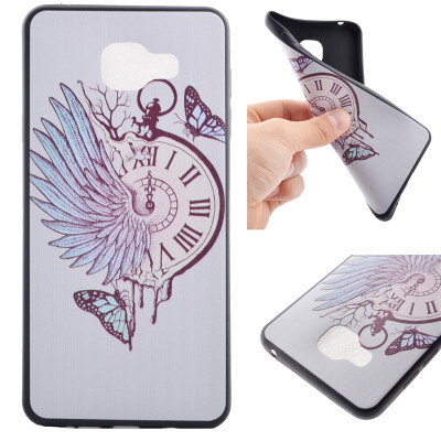 

Pocket watch Pattern Soft Thin TPU Rubber Silicone Gel Case Cover for Samsung Galaxy A5 2016/A510