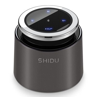 

Десять градусов (ShiDu) SD-T2 Bluetooth динамик цинковый сплав Bluetooth беспроводной громкой связи динамик стерео сабвуфер маленький портативный стерео мини-карты XiaoGangBao Gun Color