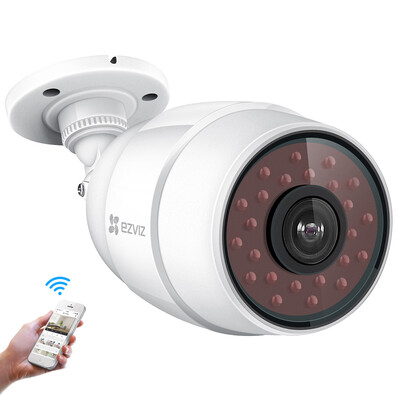 

Fluorite EZVIZ C3C 28mm high-definition night vision camera intelligent wireless network camera wifi remote monitoring camera waterproof dust guns ip camera Hai Kang Wei as its brand