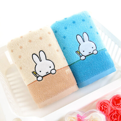 

Король домашнего текстиля Miffy подлинное MF1029H хлопковое полотенце зеленое коричневое 2 загружено