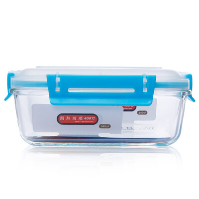 

Jingdong Supermarket] Ke Ruisuo NC-8619 glass round storage fresh bowl lunch box lunch box 500 ml