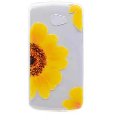 

Sunflower Pattern Soft Thin TPU Rubber Silicone Gel Case Cover for LG K5