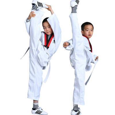 

По волнам Zooboo хлопок одежда Корейский taekwondo дети взрослые мужчины и женщины модели новичок taekwondo одежда профессиональная одежда для тренировок 140см
