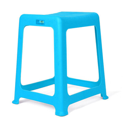 

Camellia stool plastic chair thickening striped stool 466cm high square stool 0838
